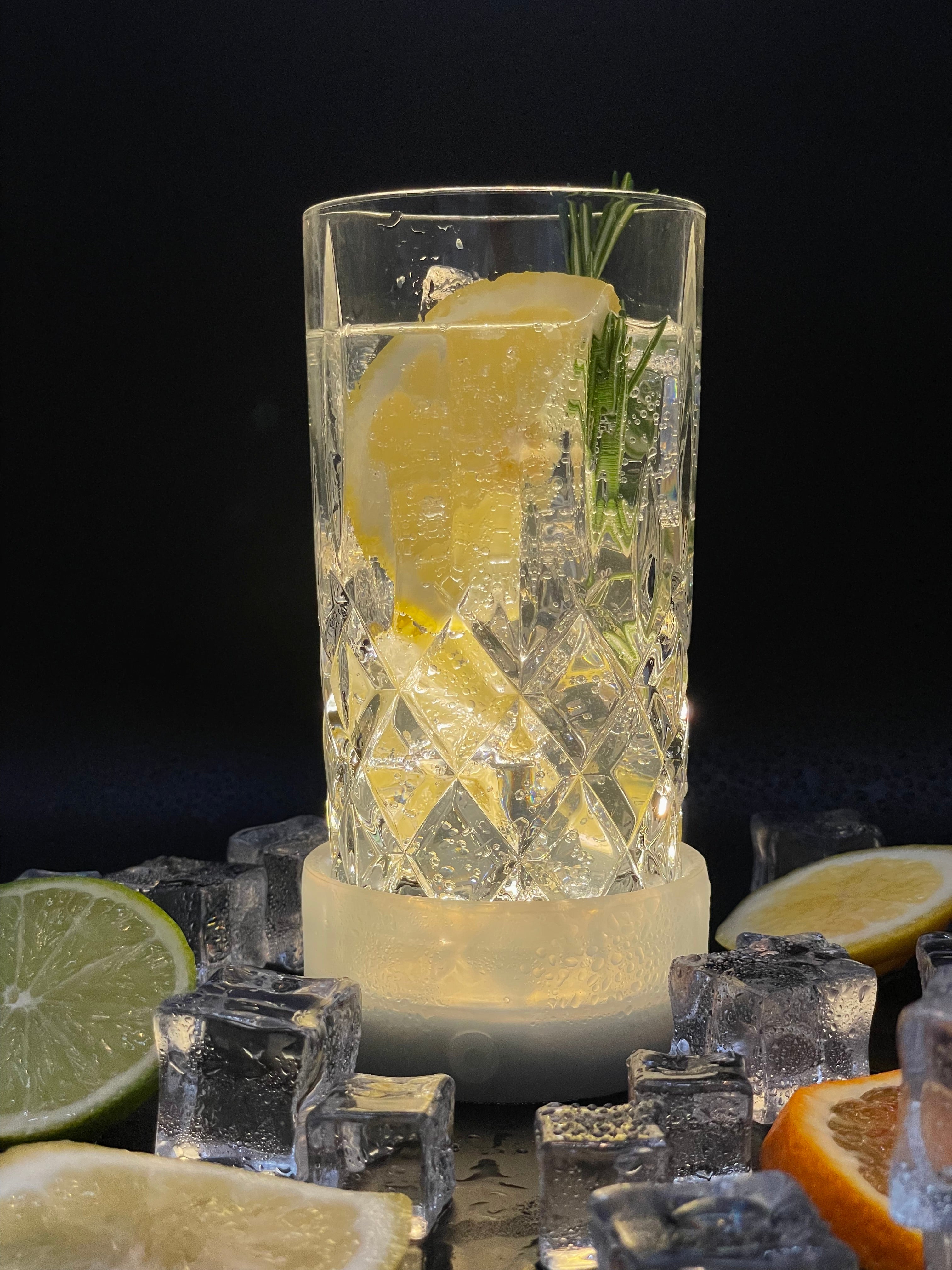 Ein festlicher Zitronen-Cocktail