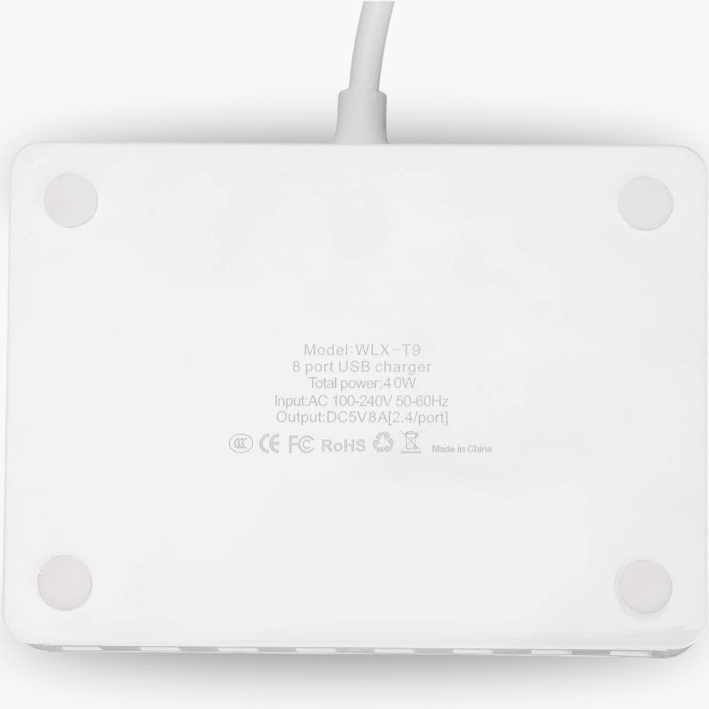 USB-Ladestation mit 8 Anschlüssen